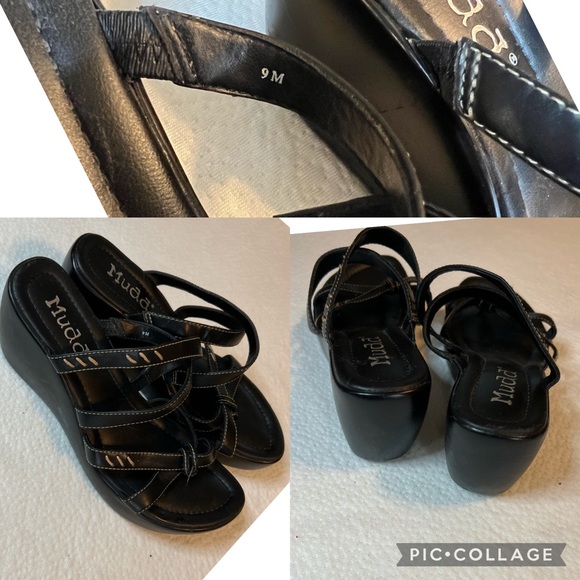 Never worn Y2K MUDD platform sandals size 9M - Picture 2 of 2
